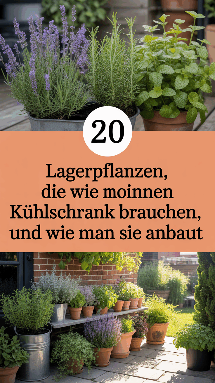 20 Lagerpflanzen, die keinen Kühlschrank brauchen, und wie man sie anbaut