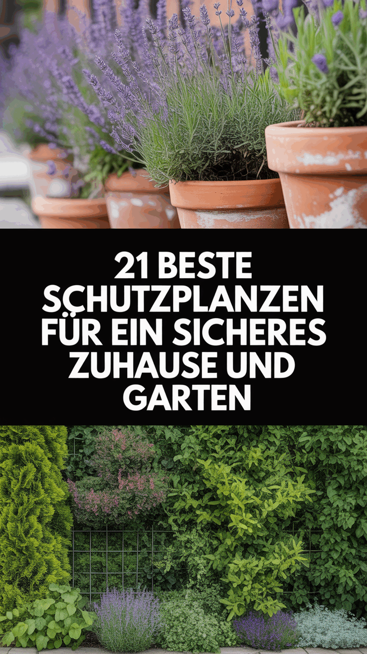 21 beste Schutzpflanzen für ein sicheres Zuhause und Garten