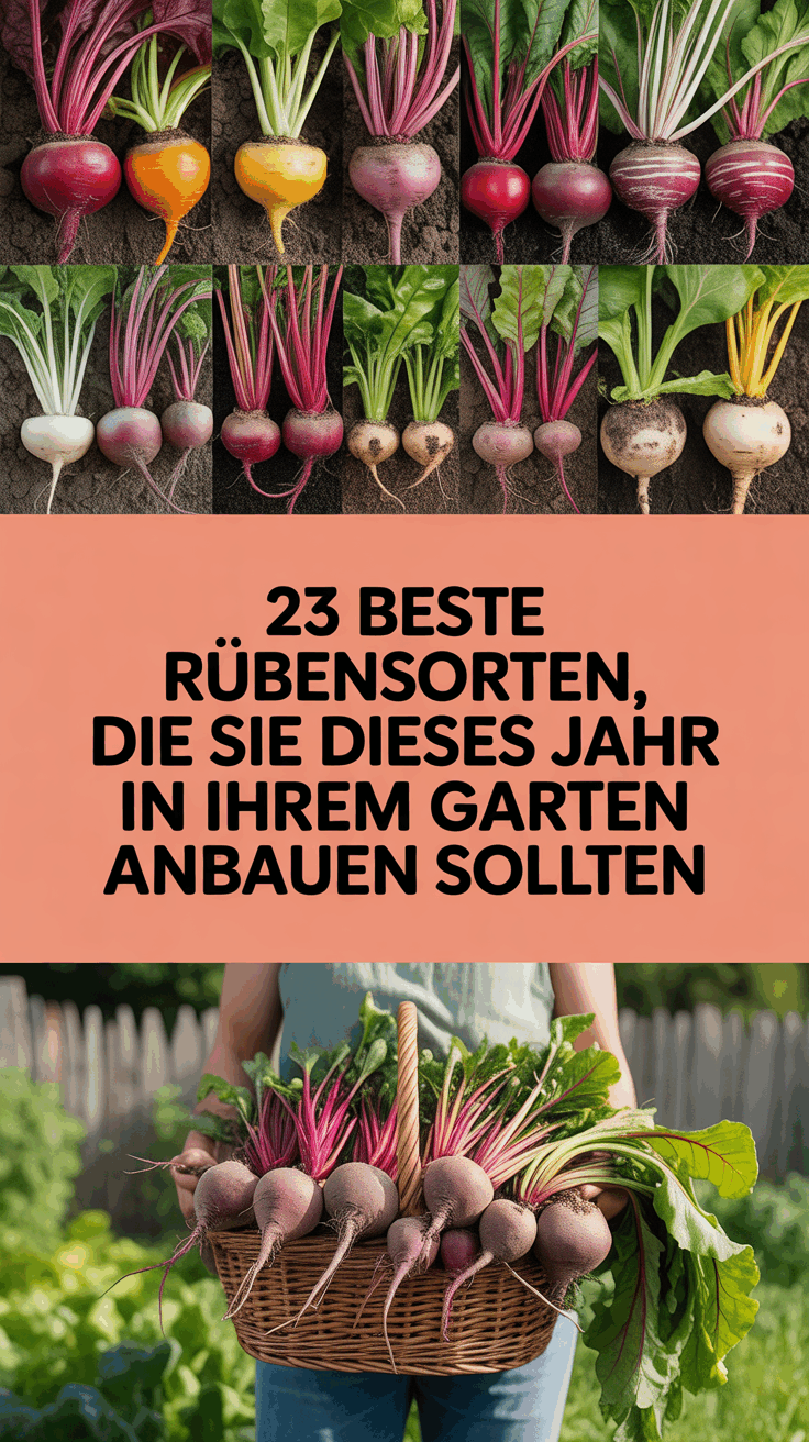 23 beste Rübensorten, die Sie dieses Jahr in Ihrem Garten anbauen sollten