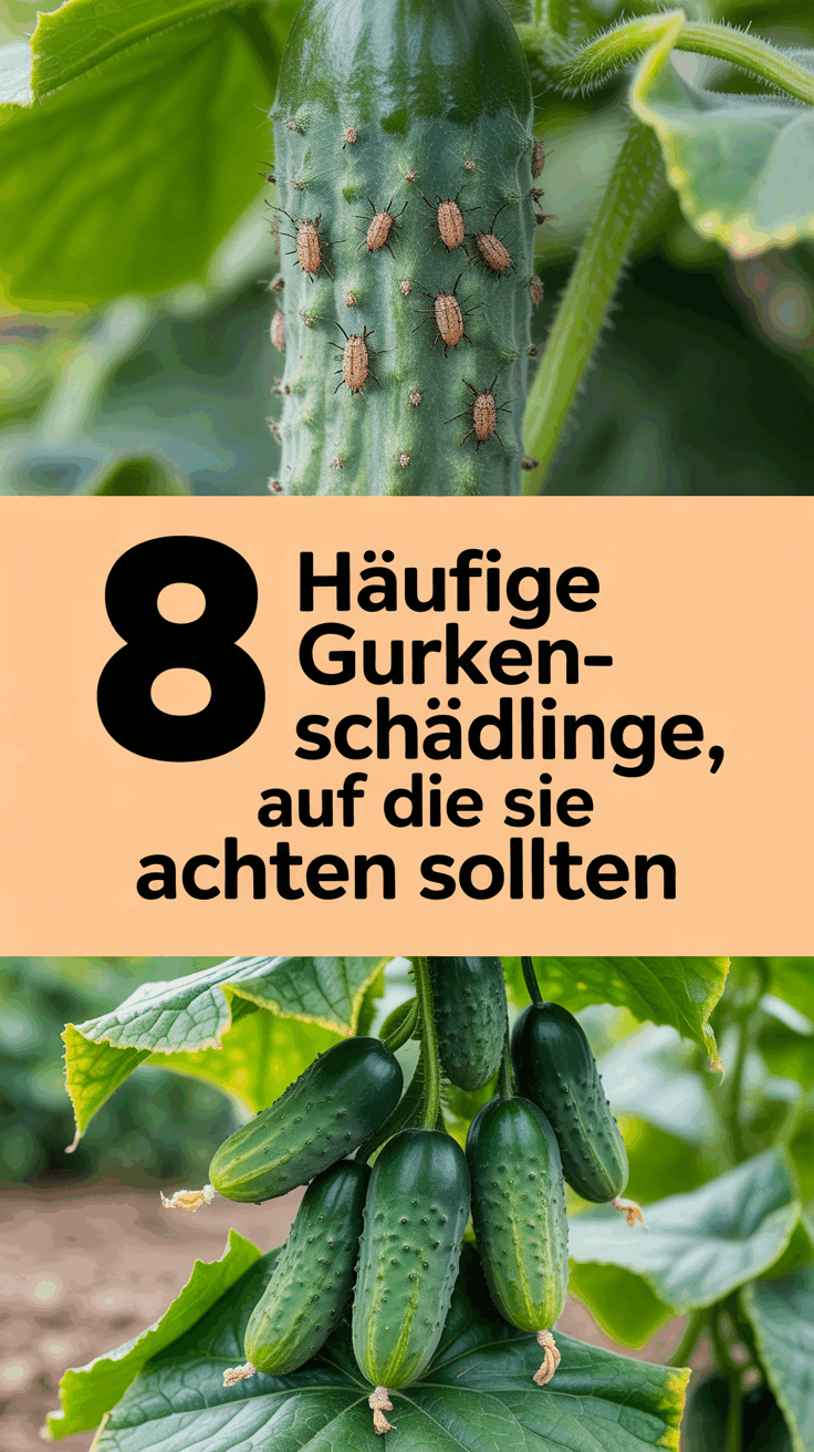 8 Häufige Gurken-Schädlinge, Auf Die Sie Achten Sollten