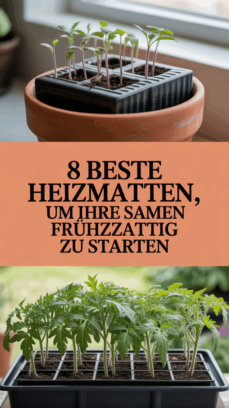 8 beste Heizmatten, um Ihre Samen frühzeitig zu starten