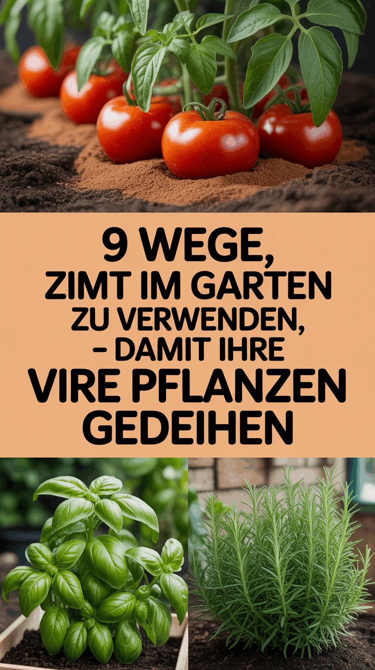 9 Wege, Zimt im Garten zu verwenden, damit Ihre Pflanzen gedeihen