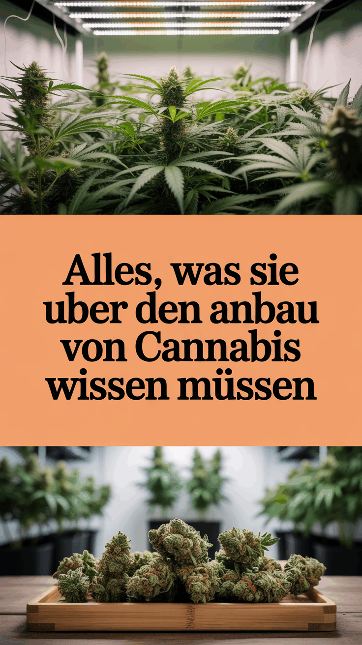 Alles, was Sie über den Anbau von Cannabis wissen müssen
