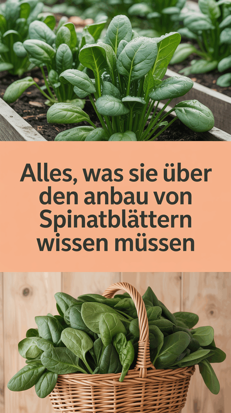 Alles, was Sie über den Anbau von Spinatblättern wissen müssen