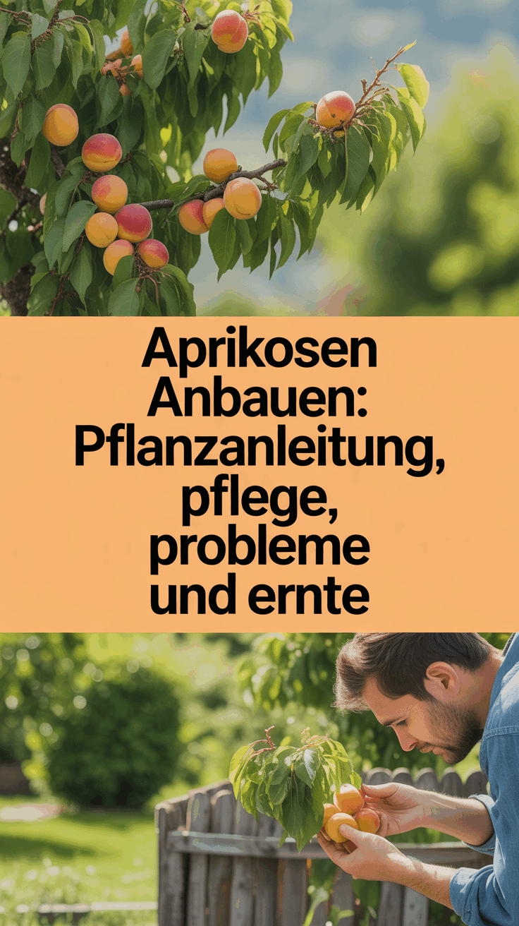 Aprikosen anbauen: Pflanzanleitung, Pflege, Probleme und Ernte