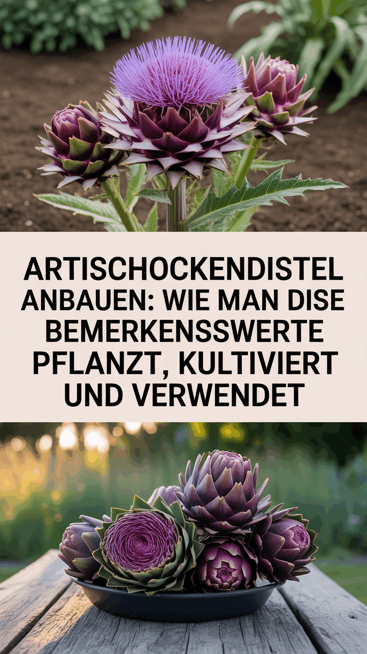 Artischockendistel anbauen: Wie man diese bemerkenswerte Pflanze pflanzt, kultiviert und verwendet