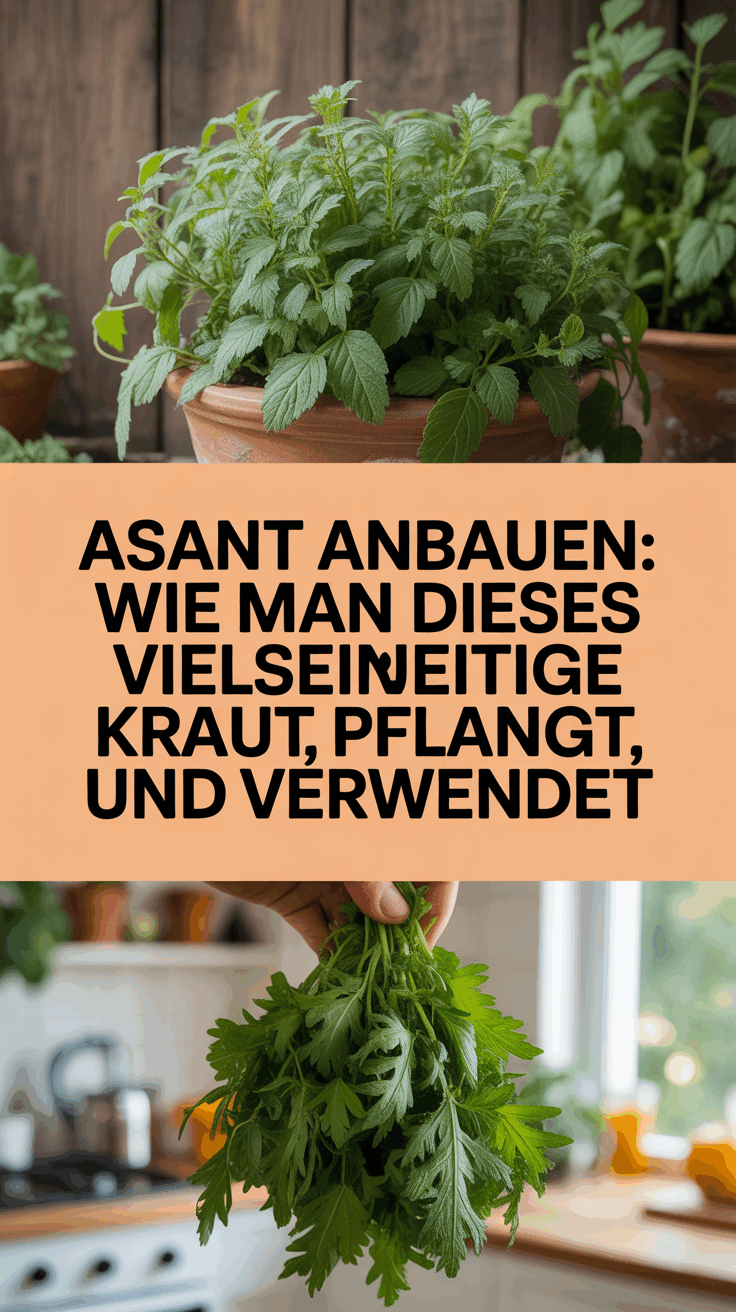 Asant anbauen: Wie man dieses vielseitige Kraut pflanzt, pflegt und verwendet