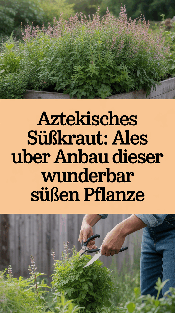 Aztekisches Süßkraut: Alles über den Anbau dieser wunderbar süßen Pflanze