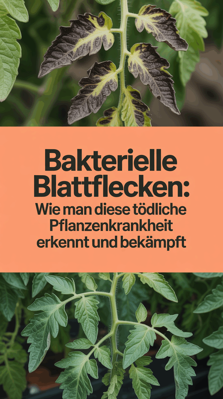 Bakterielle Blattflecken: Wie man diese tödliche Pflanzenkrankheit erkennt und bekämpft