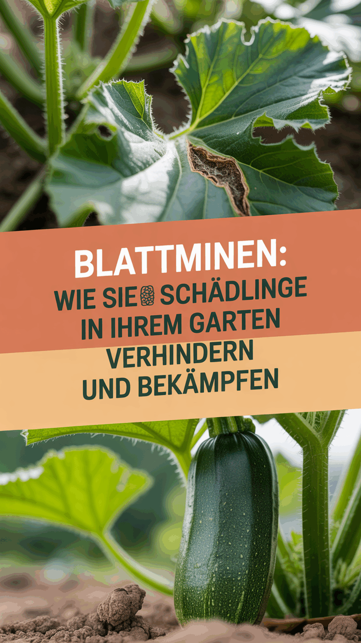 Blattminen: Wie Sie diese Schädlinge in Ihrem Garten verhindern und bekämpfen