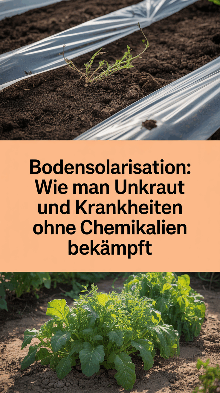 Bodensolarisation: Wie man Unkraut und Krankheiten ohne Chemikalien bekämpft