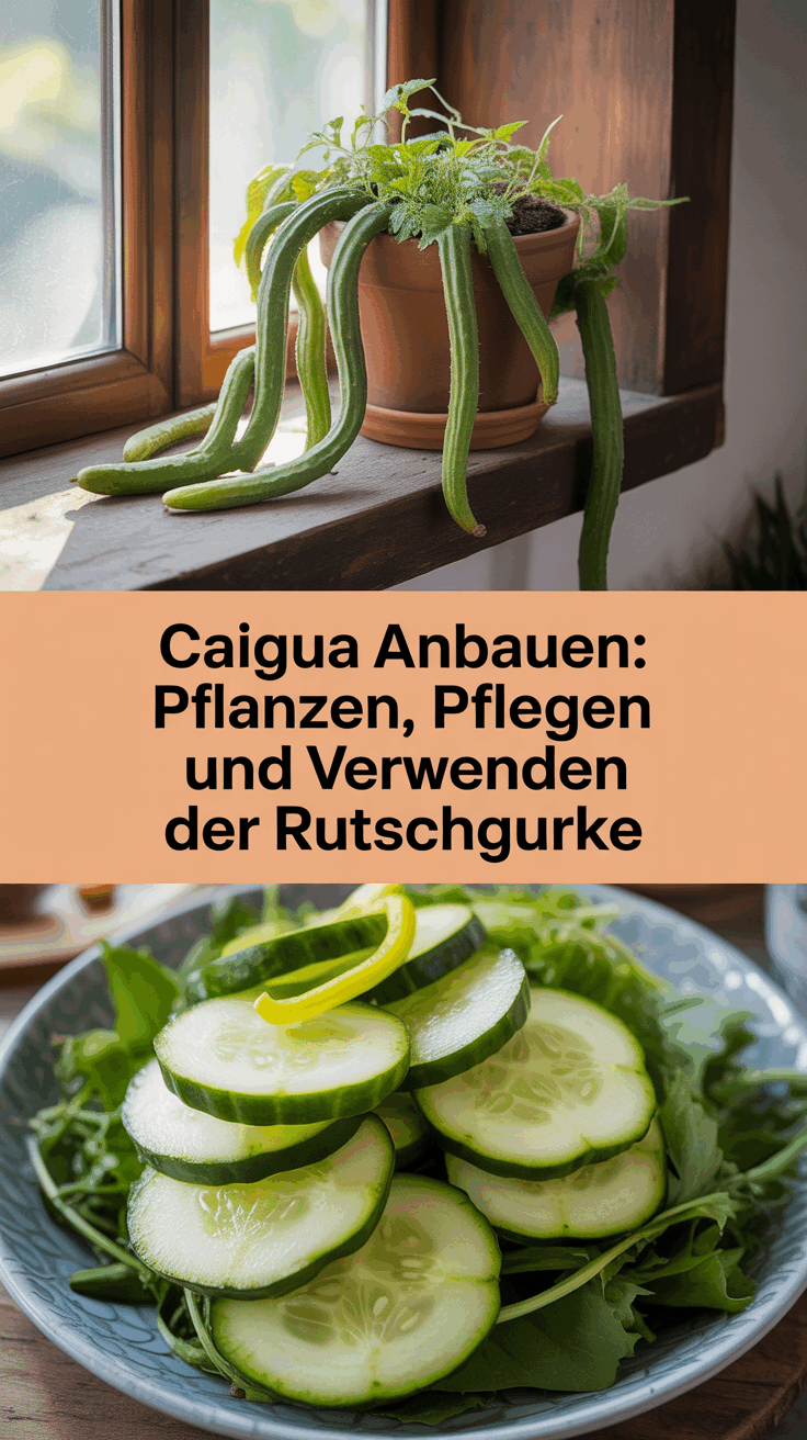 Caigua anbauen: Pflanzen, Pflegen und Verwenden der Rutschgurke
