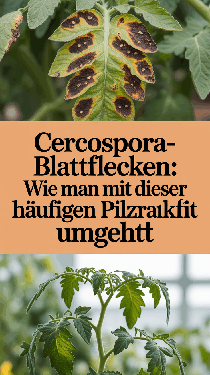 Cercospora-Blattflecken: Wie man mit dieser häufigen Pilzkrankheit umgeht