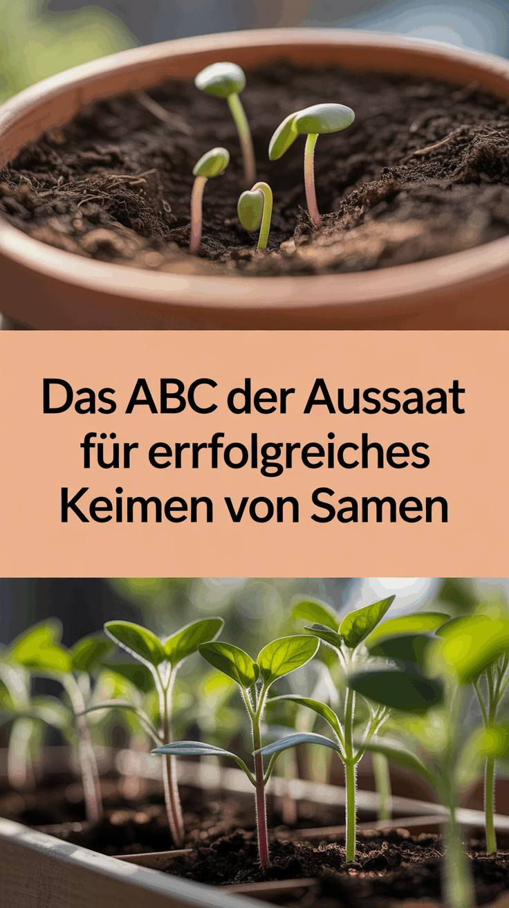 Das ABC der Aussaat für erfolgreiches Keimen von Samen