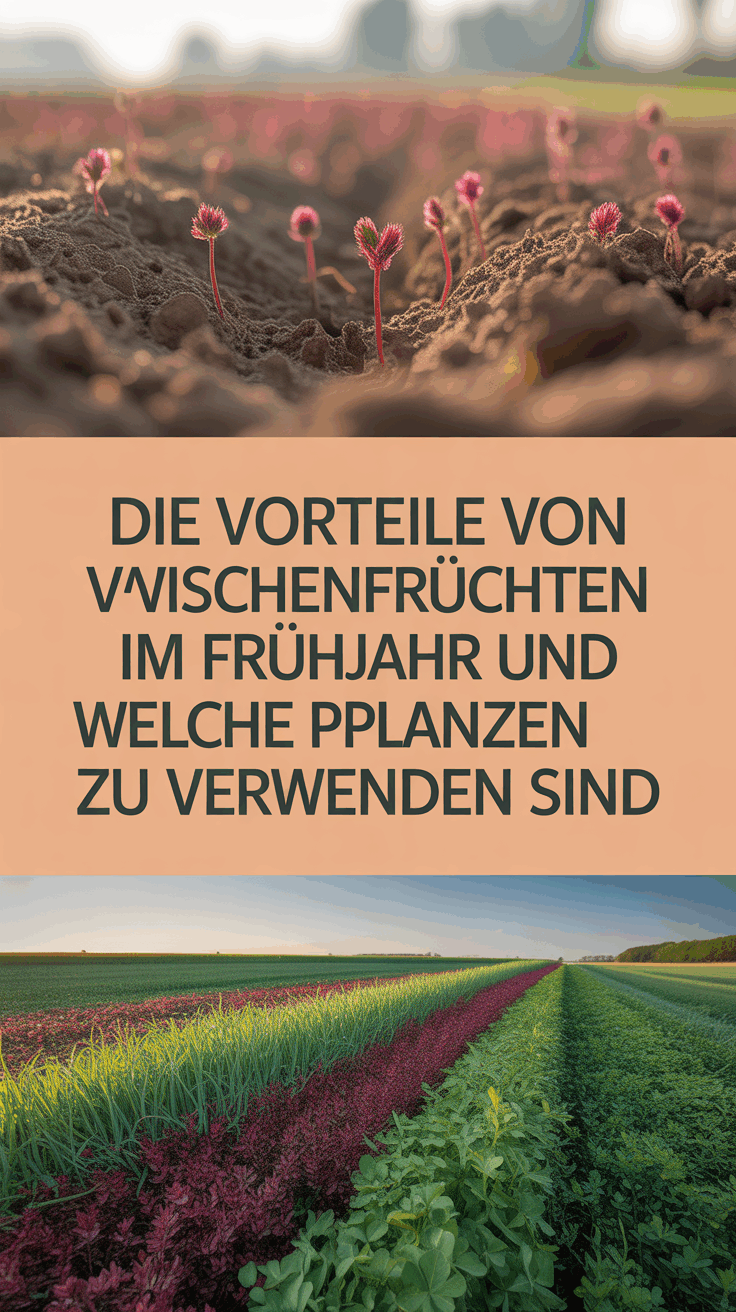 Die Vorteile von Zwischenfrüchten im Frühjahr und welche Pflanzen zu verwenden sind