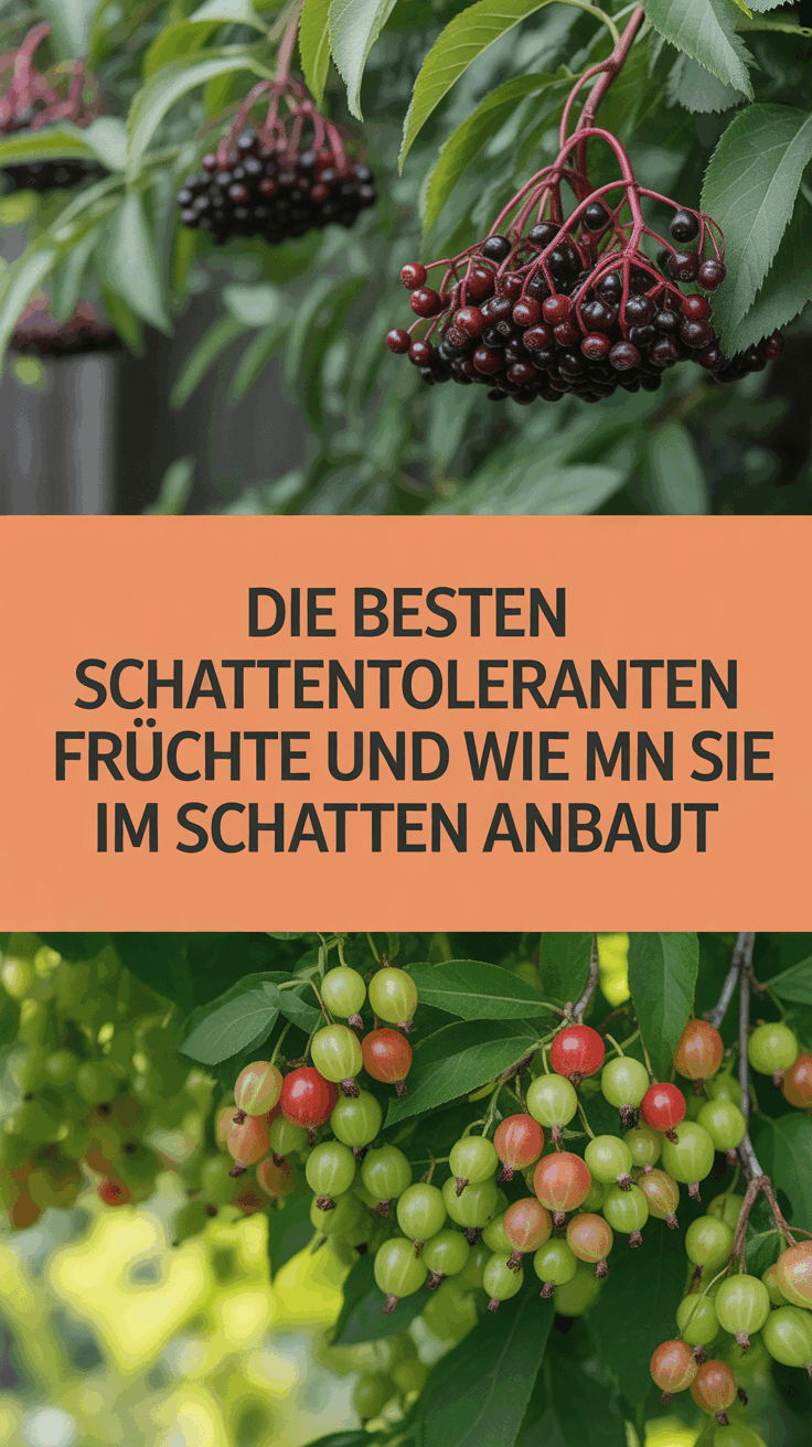 Die besten schattentoleranten Früchte und wie man sie im Schatten anbaut