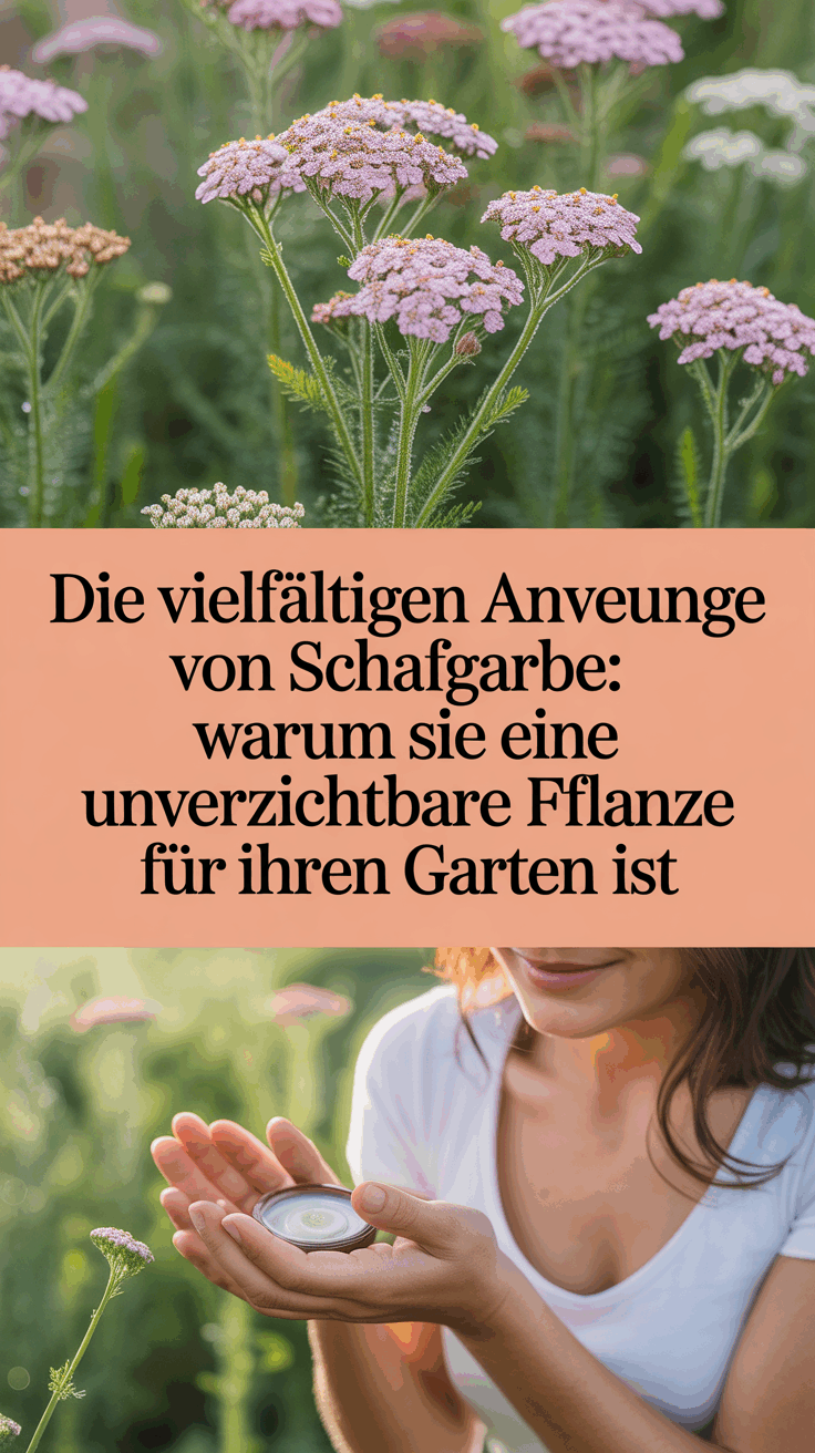 Die vielfältigen Anwendungen von Schafgarbe: Warum sie eine unverzichtbare Pflanze für Ihren Garten ist