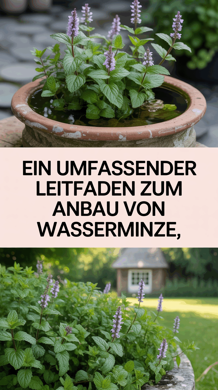 Ein umfassender Leitfaden zum Anbau von Wasserminze