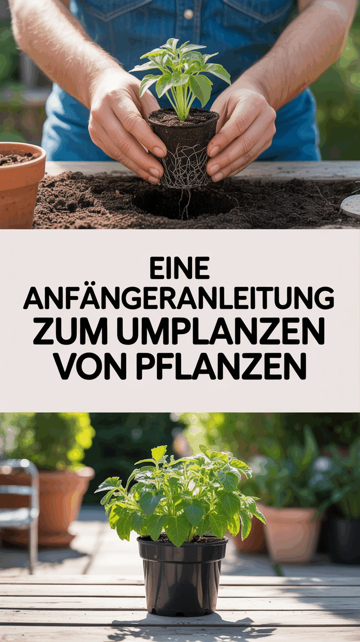 Eine Anfängeranleitung zum Umpflanzen von Pflanzen