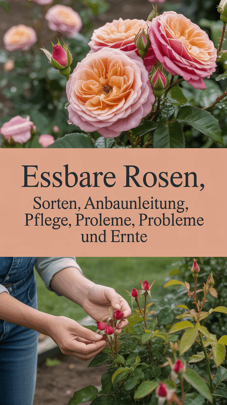 Essbare Rosen: Sorten, Anbauanleitung, Pflege, Probleme und Ernte