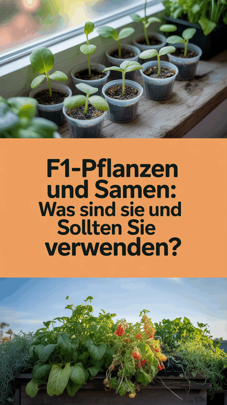 F1-Pflanzen und Samen: Was sind sie und sollten Sie sie verwenden?