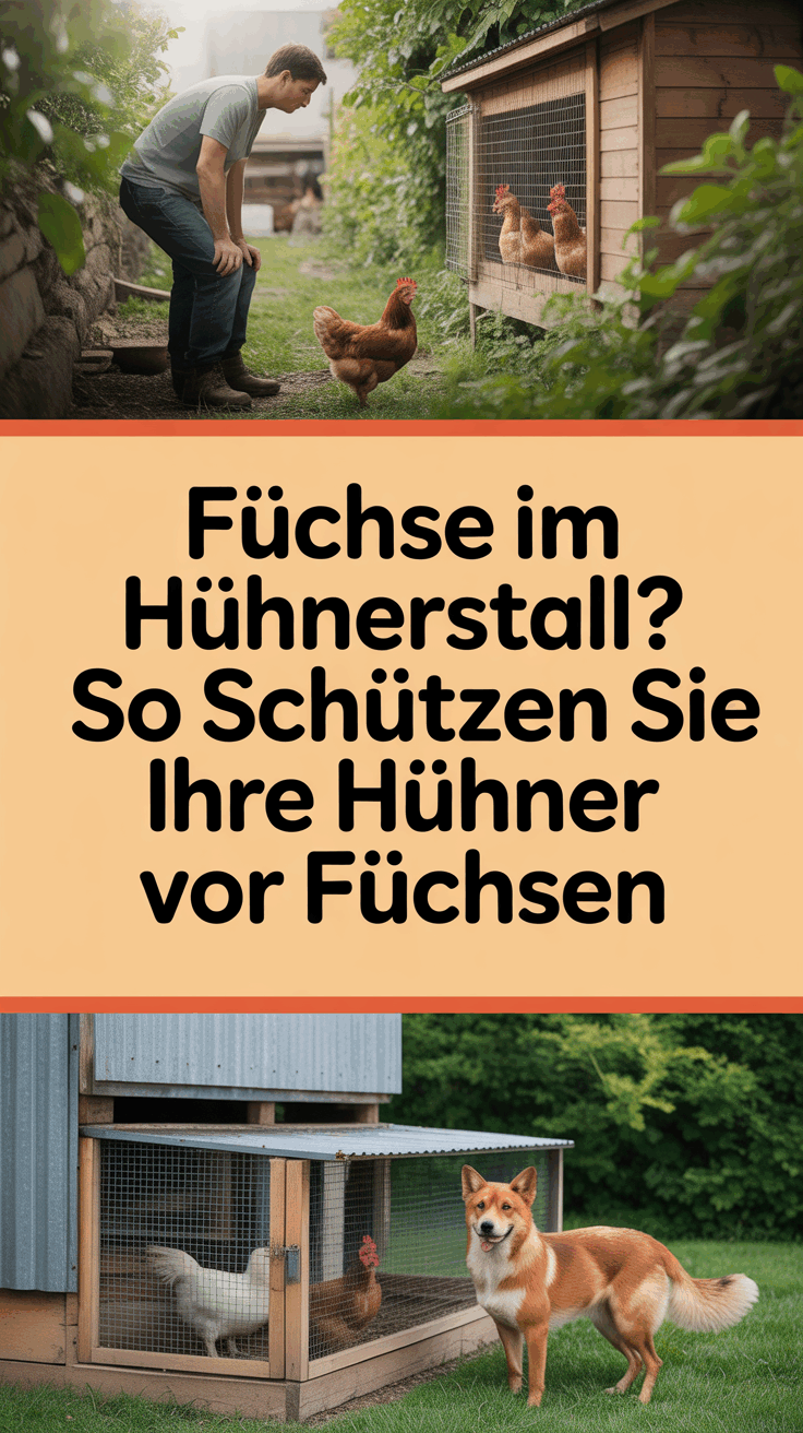 Füchse im Hühnerstall? So schützen Sie Ihre Hühner vor Füchsen
