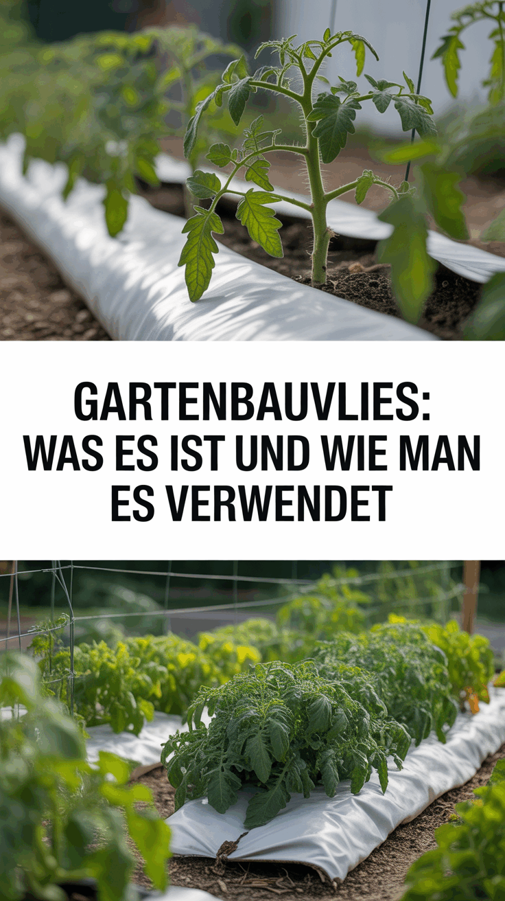 Gartenbauvlies: Was es ist und wie man es verwendet