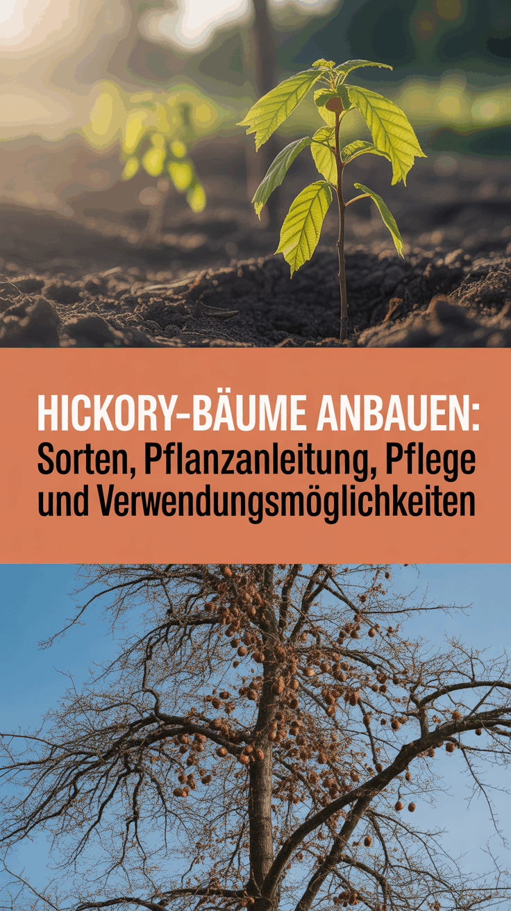 Hickory-Bäume anbauen: Sorten, Pflanzanleitung, Pflege und Verwendungsmöglichkeiten