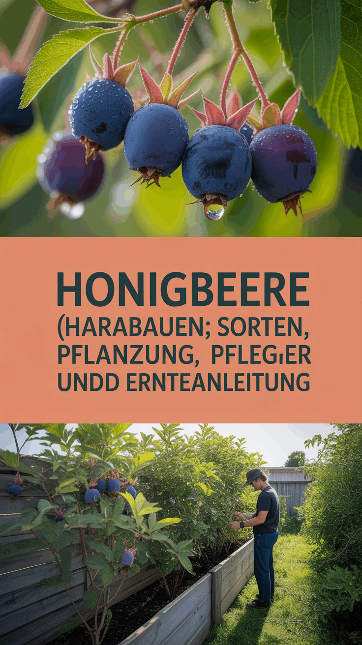 Honigbeere (Haskap) anbauen: Sorten, Pflanzung, Pflege und Ernteanleitung