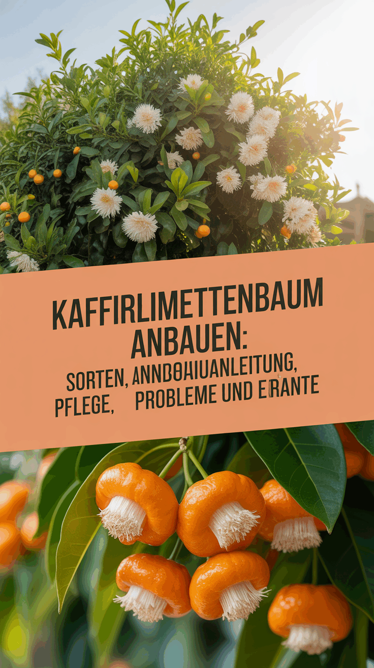 Kaffirlimettenbaum anbauen: Sorten, Anbauanleitung, Pflege, Probleme und Ernte