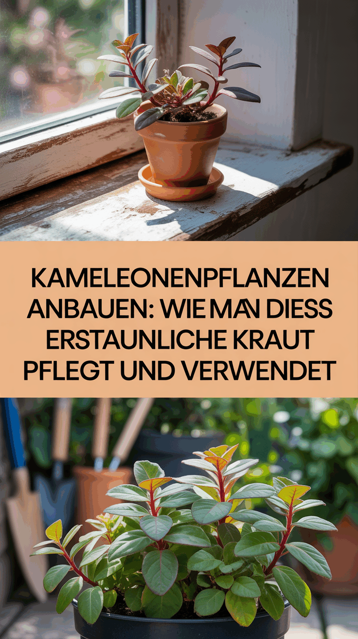 Kameleonenpflanzen anbauen: Wie man dieses erstaunliche Kraut pflegt und verwendet