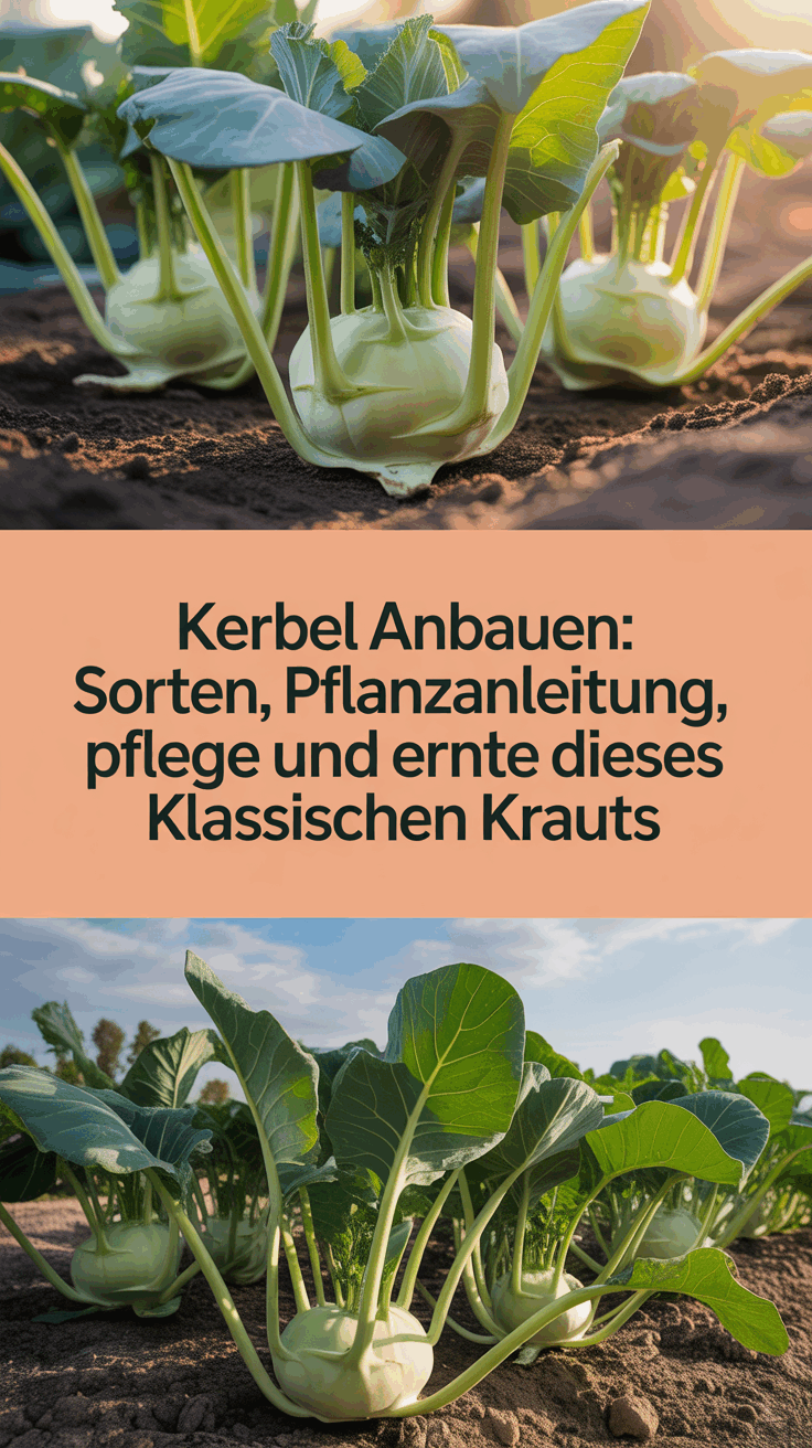 Kerbel anbauen: Sorten, Pflanzanleitung, Pflege und Ernte dieses klassischen Krauts