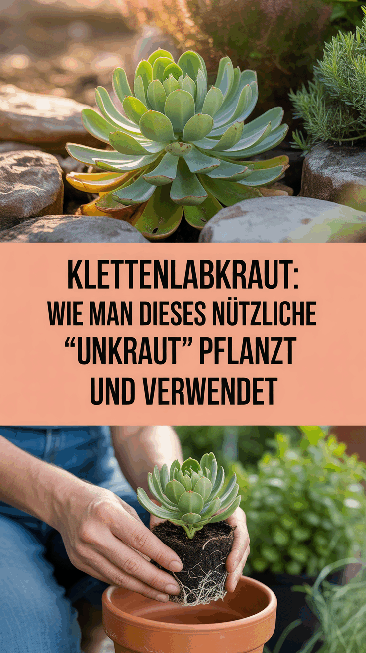 Klettenlabkraut: Wie man dieses nützliche „Unkraut“ pflanzt und verwendet