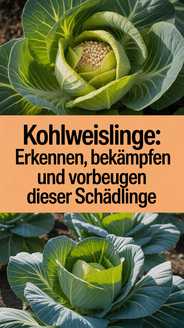 Kohlweißlinge: Erkennen, Bekämpfen und Vorbeugen dieser Schädlinge