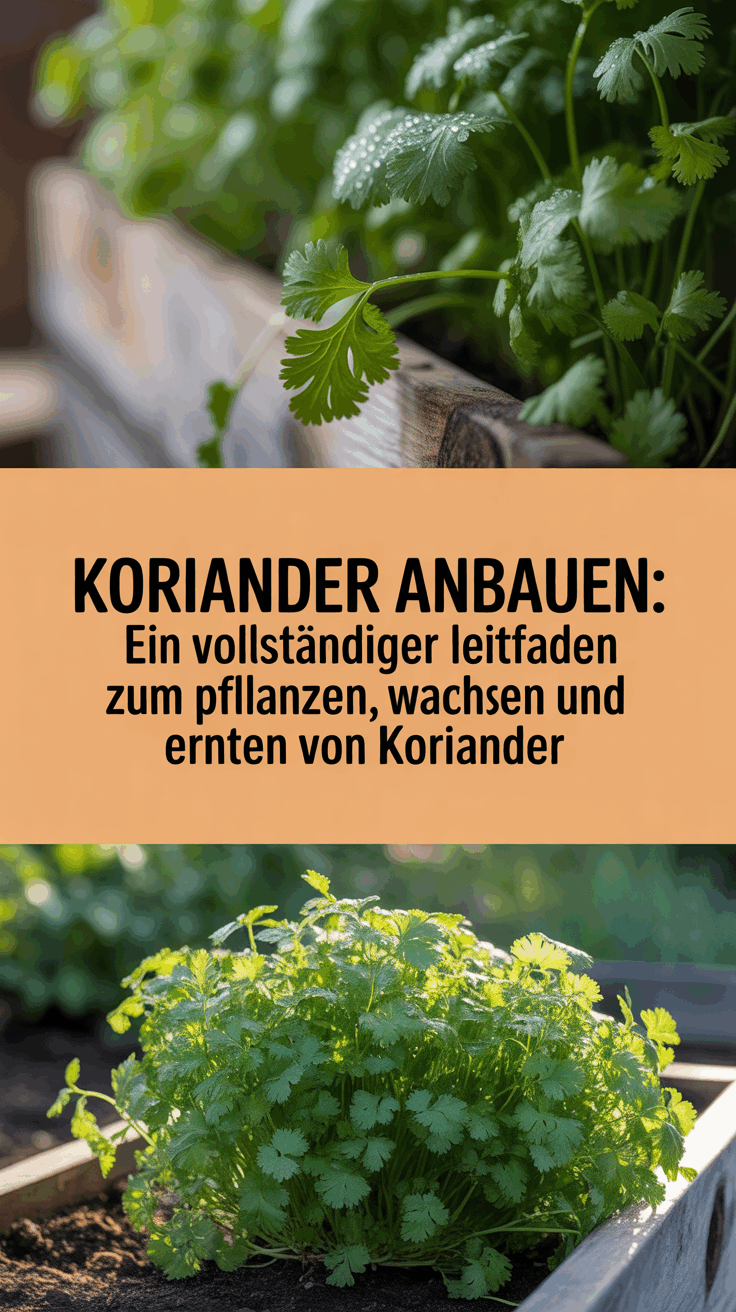 Koriander anbauen: Ein vollständiger Leitfaden zum Pflanzen, Wachsen und Ernten von Koriander