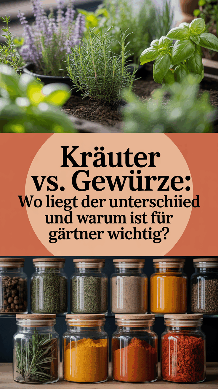 Kräuter vs. Gewürze: Wo liegt der Unterschied und warum ist er für Gärtner wichtig?