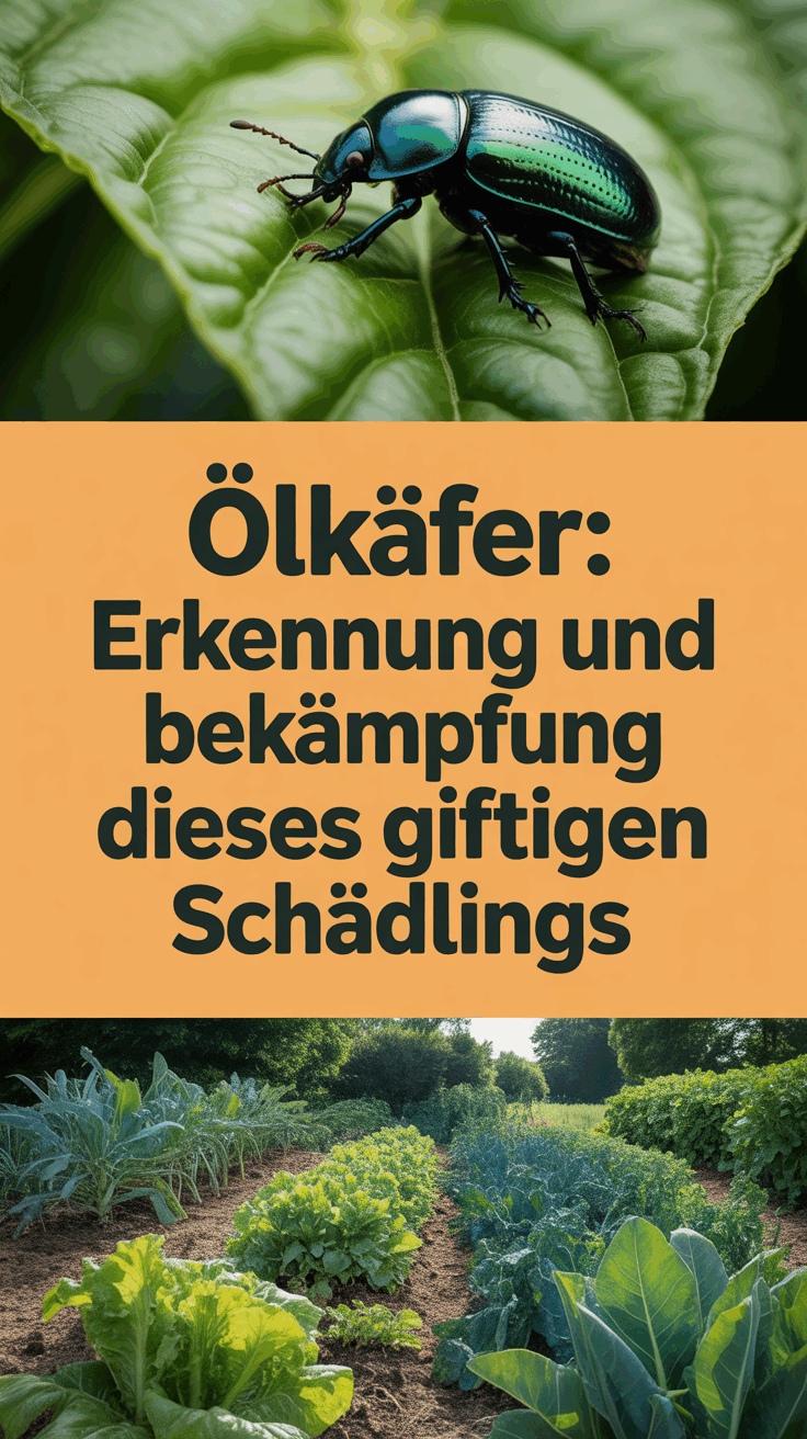 Ölkäfer: Erkennung und Bekämpfung dieses giftigen Schädlings