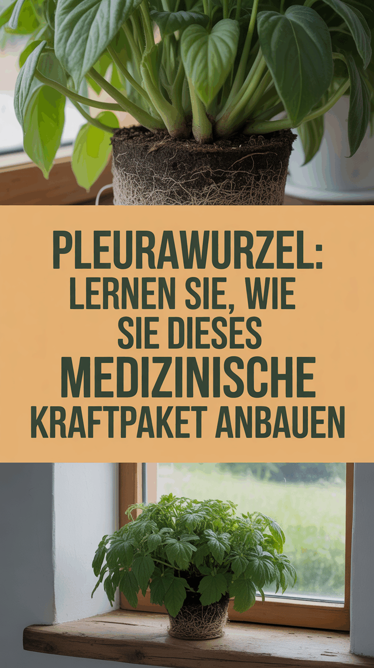 Pleurawurzel: Lernen Sie, wie Sie dieses medizinische Kraftpaket anbauen