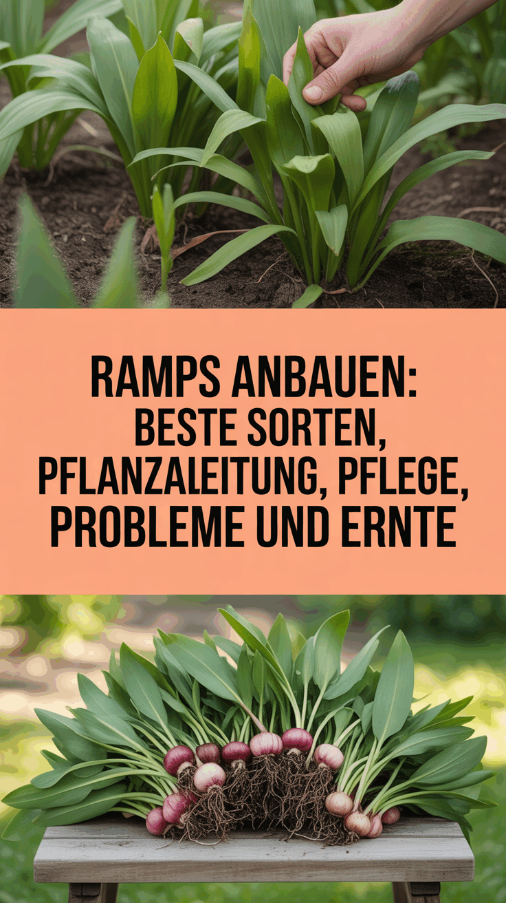 Ramps anbauen: Beste Sorten, Pflanzanleitung, Pflege, Probleme und Ernte