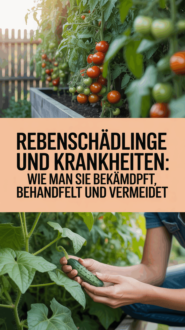 Rebenschädlinge und Krankheiten: Wie man sie bekämpft, behandelt und vermeidet