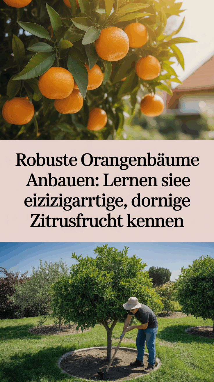 Robuste Orangenbäume anbauen: Lernen Sie diese einzigartige, dornige Zitrusfrucht kennen