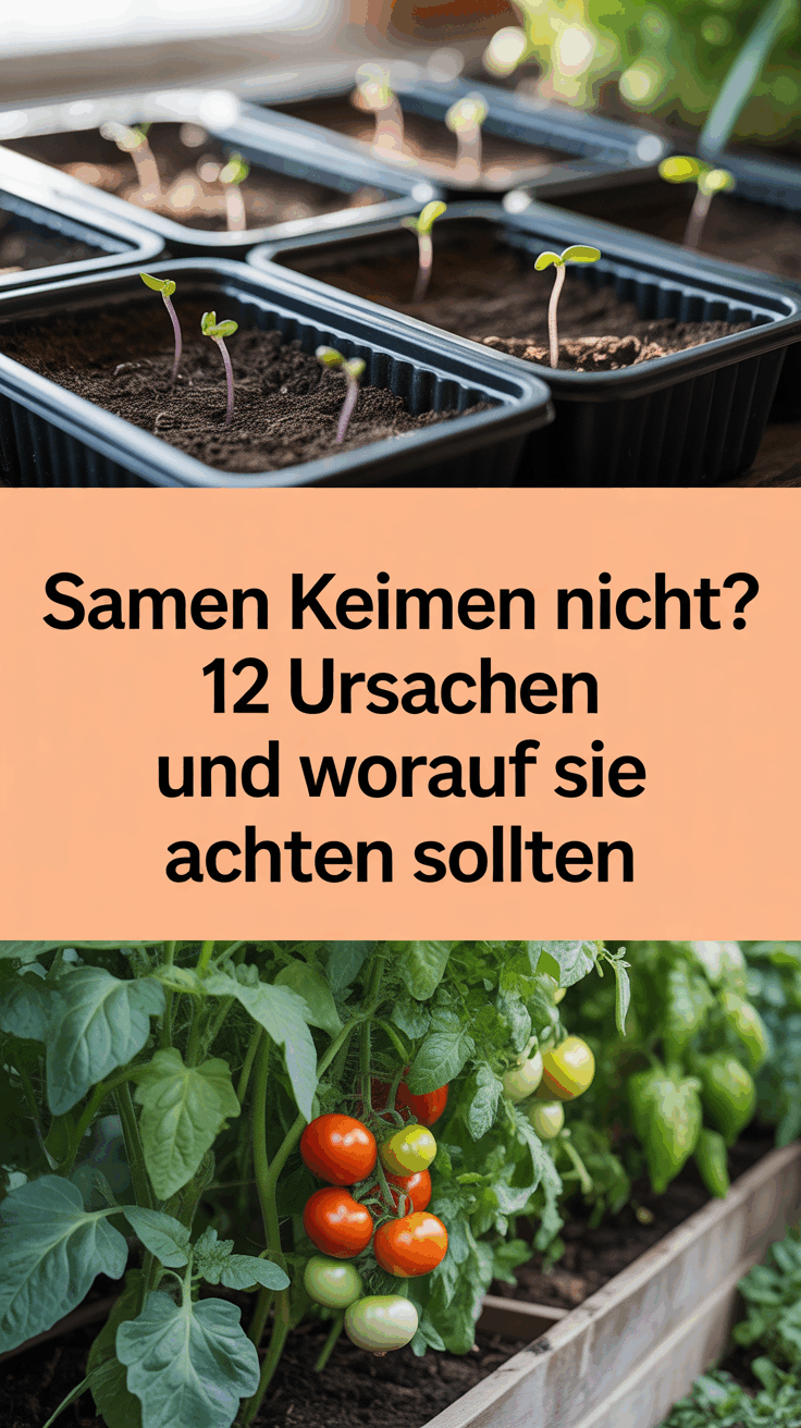 Samen keimen nicht? 12 Ursachen und worauf Sie achten sollten