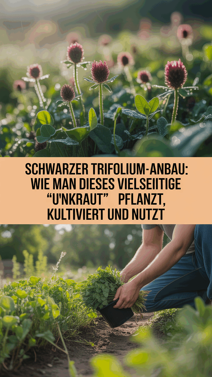 Schwarzer Trifolium-Anbau: Wie man dieses vielseitige „Unkraut“ pflanzt, kultiviert und nutzt