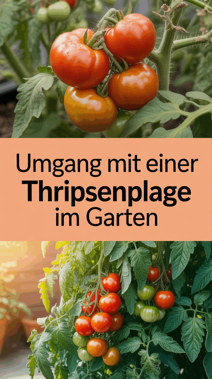Umgang mit einer Thripsenplage im Garten