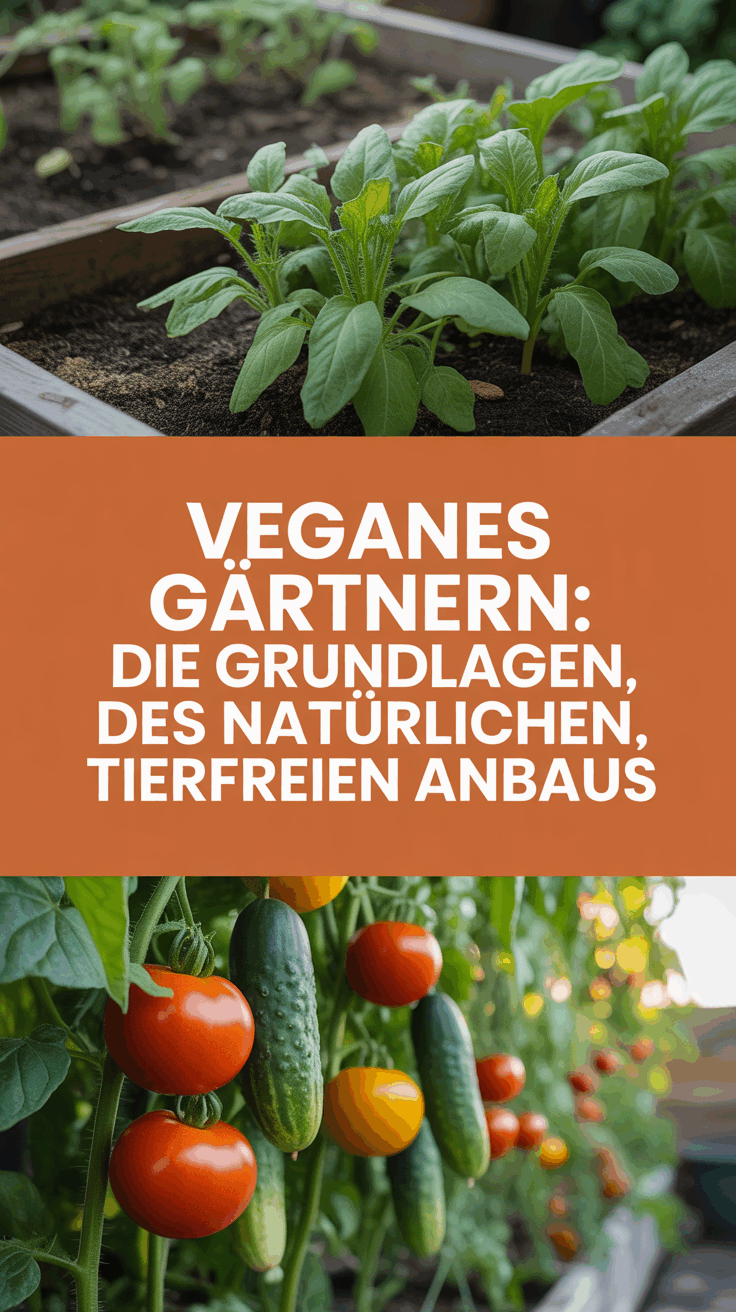 Veganes Gärtnern: Die Grundlagen des natürlichen, tierfreien Anbaus