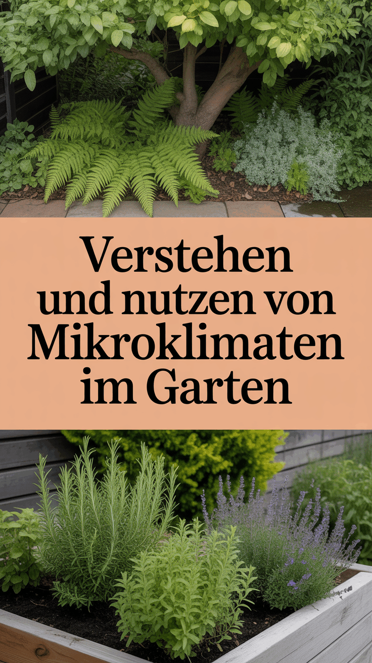 Verstehen und Nutzen von Mikroklimaten im Garten