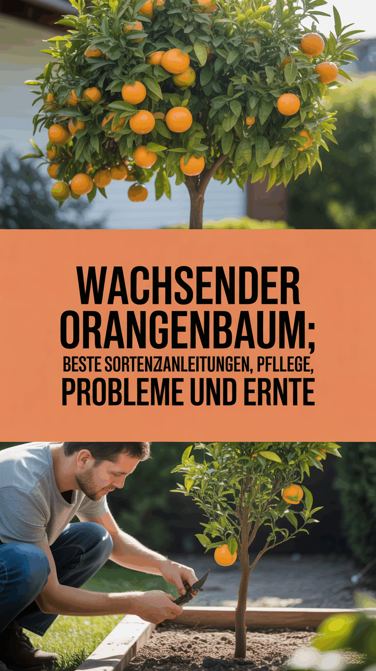 Wachsender Orangenbaum: Beste Sorten, Pflanzanleitungen, Pflege, Probleme und Ernte