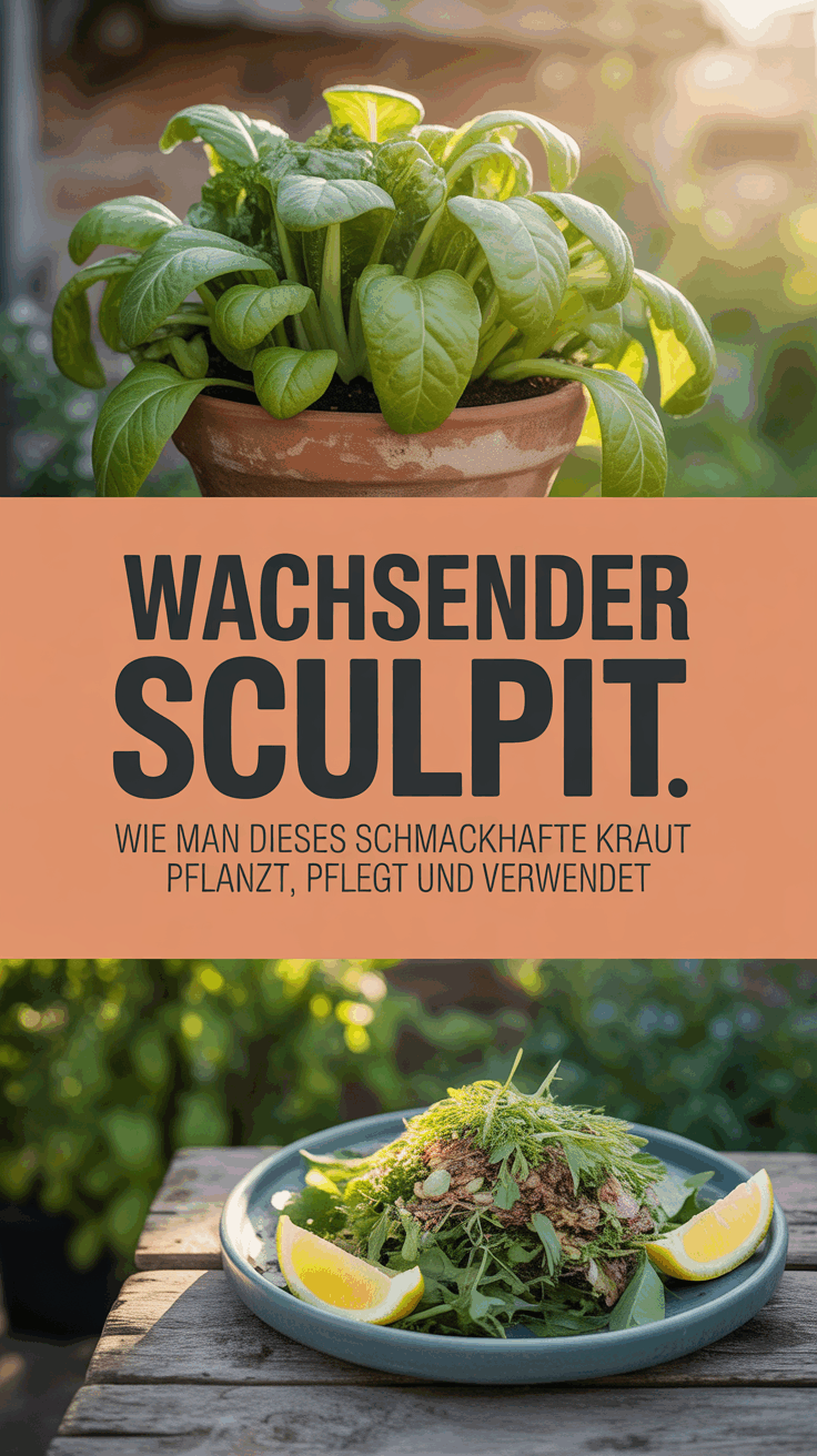 Wachsender Sculpit: Wie man dieses schmackhafte Kraut pflanzt, pflegt und verwendet