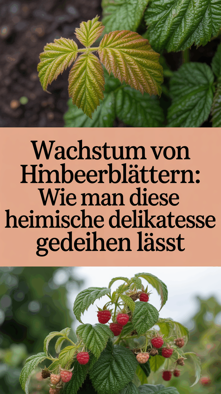 Wachstum von Himbeerblättern: Wie man diese heimische Delikatesse gedeihen lässt