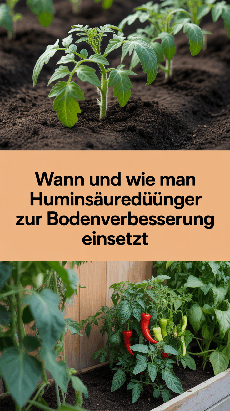 Wann und wie man Huminsäuredünger zur Bodenverbesserung einsetzt